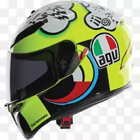 摩托车头盔AGV太阳镜圣马力诺和里米尼的海岸摩托车大奖赛头盔
