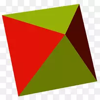 三角形八面体均匀多面体顶点不规则几何