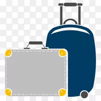 手提箱旅行行李手提行李夹艺术护照手提包
