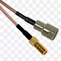 电缆同轴电缆电连接器smb连接器