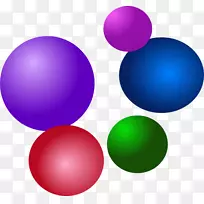 紫红色紫罗兰圆球