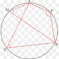 圆线点三角形-四角框架