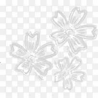 蓝色玫瑰深蓝色剪贴画-灰色花