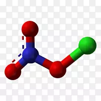 硝酸腐蚀性物质硝酸一氧化氮-三维模型