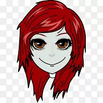 面部素描面部表情眼睛-沙龙