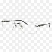 太阳镜，双目眼镜，护目镜，无框眼镜.眼镜男