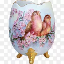 陶瓷花瓶餐具.手绘樱花