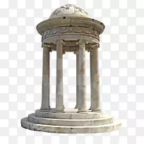 古罗马建筑风格中世纪建筑-婚礼马车