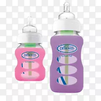 婴儿奶瓶玻璃瓶瓶装水奶瓶