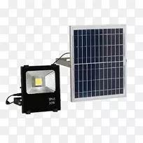 太阳能电池板，阁楼风扇，太阳能灯.环形发光效率