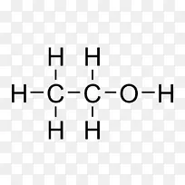 乙醇结构配方酒精骨架配方化学化合物绝对