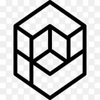 立方体计算机图标封装PostScript.几何图形