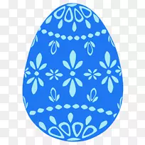 复活节彩蛋剪贴画-五彩缤纷的复活节