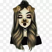 绘画艺术女性桌面壁纸-冬花
