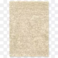 棕色米黄色长方形白地毯