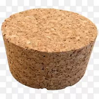 黑麦面包棕色面包全谷物软木材料软木