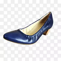 电动蓝色钴蓝鞋-英国潮鞋