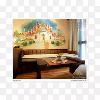 每周度假胜地-苏梅岛4*室内设计服务酒店壁纸-水疗