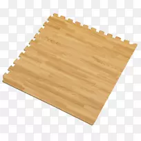 瓷砖健身中心地板垫-木纹