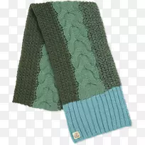 羊毛披肩围巾绿松石编织寿命