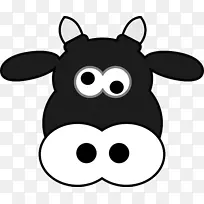 泽西岛牛夹艺术-奶牛
