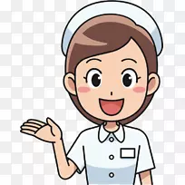护士护理医院保健照顾者卡通护士