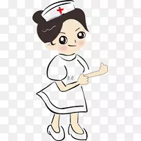 护士护理医院医生-卡通护士