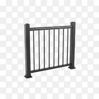 扶手建筑工程铝钢护栏