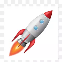 火箭发射航天器-太空墨水船