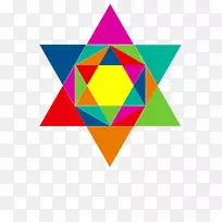 三角形平面设计区-艺术海报