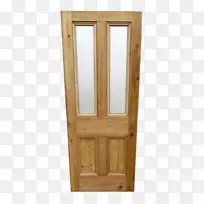 硬木染色胶合板玻璃门