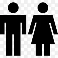 女厕所女标牌-男厕所
