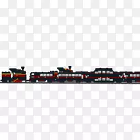 乐高列车、客车、铁路运输、机车-火车