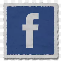 电脑图标facebook社交媒体