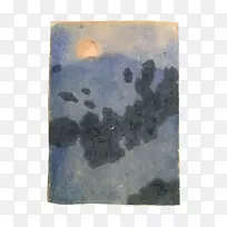 绘画长方形天空plc-古代水彩