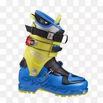 滑雪靴滑雪旅游滑雪登山-黄色蓝色