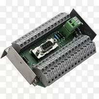 电子元器件计算机硬件编程技术.科幻电路板