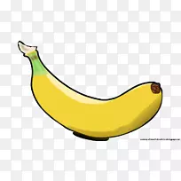 香蕉皮剪贴画-香蕉树