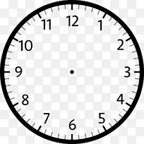 地板和祖父时钟数字时钟绘图模板下载时间