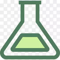实验室烧瓶化学计算机图标化学物质科学化学工具