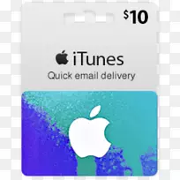 礼品卡iTunes商店苹果应用商店-写卡