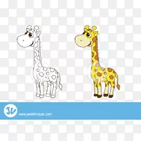长颈鹿计算机图标剪辑艺术.长颈鹿