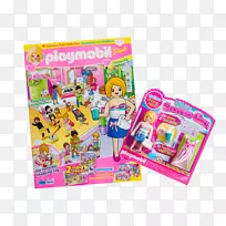 Playmobil玩具娃娃杂志格式-正确标志