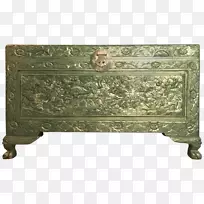 家具金属青铜古董矩形樟脑