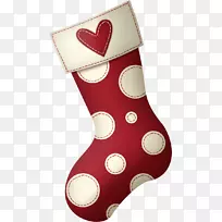 圣诞老人圣诞长统袜袜子靴子圣诞长统袜