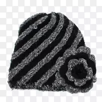羊毛针织帽，披肩，头饰.波西米亚