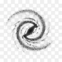 银河系螺旋星系剪贴画-银河