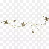 珠宝服装饰品字体-鲜花横幅