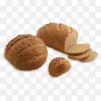 黑麦面包棕色面包全谷物商品全谷物