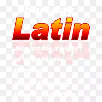 拉丁舞团体舞蹈平面设计舞蹈室-拉丁文